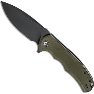 CIVIVI Praxis Liner Lock Folding Knife | Green / Black