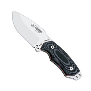 Cudeman Mini-BV Fixed Blade Knife | Black & Red / Satin