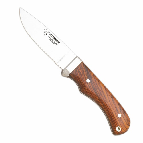 Cudeman Safari Fixed Blade Knife | Cocobolo Wood / Satin