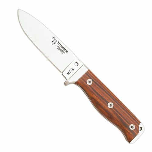 Cudeman MT-5 Fixed Blade Survival Knife | Cocobolo Wood / Satin