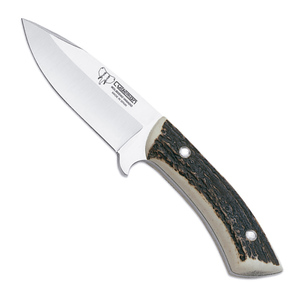 Cudeman Colibri I Fixed Blade Skinning Knife | Stag Horn / Satin