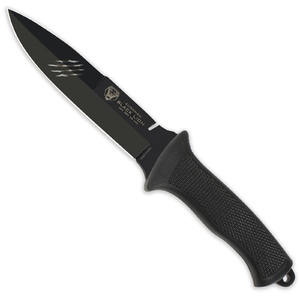 Cudeman Black Lion Fixed Blade Tactical Knife | Black