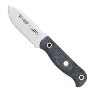 Cudeman Sanabria Bushcraft II Fixed Blade Knife | Black / Satin