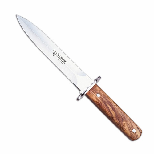 Cudeman Kainda Fixed Blade Pig Sticker Knife | Olive Wood / Satin