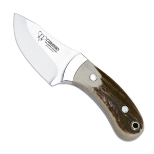 Cudeman 288-C Fixed Blade Skinning Knife | Stag Horn / Satin