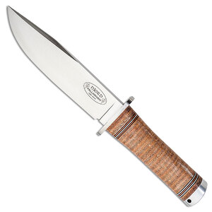 Fallkniven NL3 Njord Fixed Blade Hunting Knife | Stacked Leather / Satin
