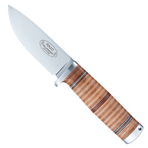 Fallkniven Idun Fixed Blade Knife | Stacked Leather / Satin | NL5L