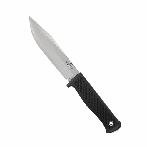 Fallkniven S1 Fixed Blade Survival Knife with Zytel Sheath | Black / Satin