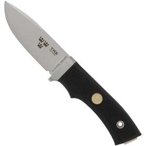 Fallkniven Tre Kronor #6 Fixed Blade Hunting Knife | Black / Satin