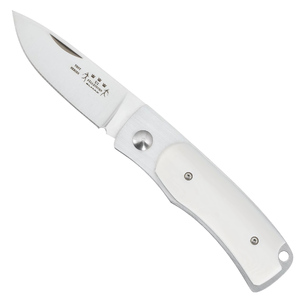 Fallkniven U1 Slip Joint Folding Knife | White / Satin