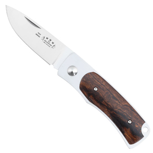 Fallkniven U1 Slip Joint Folding Knife | Desert Ironwood / Silver