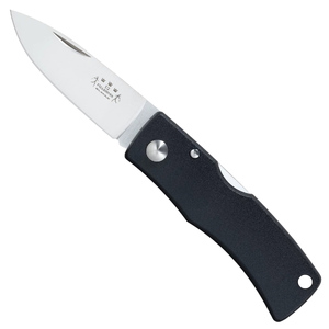 Fallkniven U2 Elmax Back Lock Folding Knife | Black / Satin