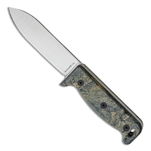 Ontario Knife Co. Black Bird ML5 Fixed Blade Knife | Brown / Silver