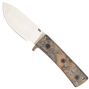 Ontario Knife Co. ADK Keene Valley Hunter Fixed Blade Knife | Brown / Satin