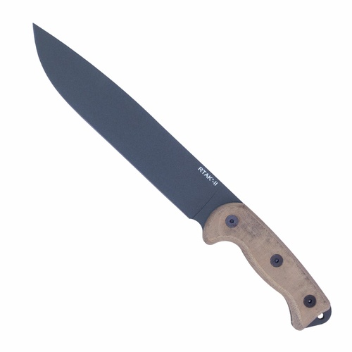 Ontario Knife Co. RTAK-II Fixed Blade Knife with Sheath | Brown / Black