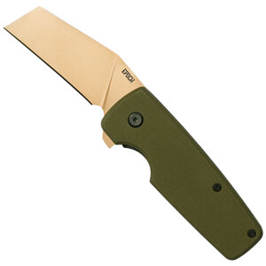 Ontario Knife Co. Epoch Frame Lock Folding Knife | Green / Tan