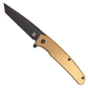 Ontario Knife Co. Ti-22 Equinox Frame Lock Folding Knife | Bronze / Black