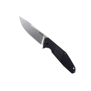 Ruike Frame Lock Folding Knife | Black / Satin | D191-B