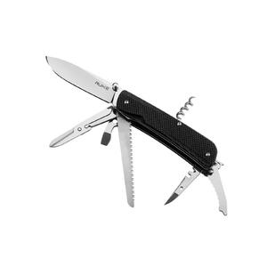 Ruike Knives LD42-B Folding Multitool - Black / Satin