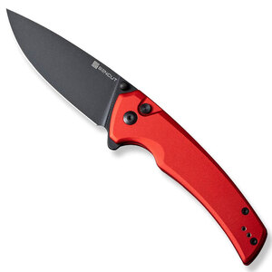 Sencut Serene Button Lock Folding Knife | Red / Black