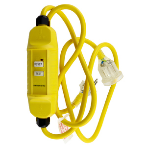 Ultracharge 2m Extension Lead RCD 10A | Yellow